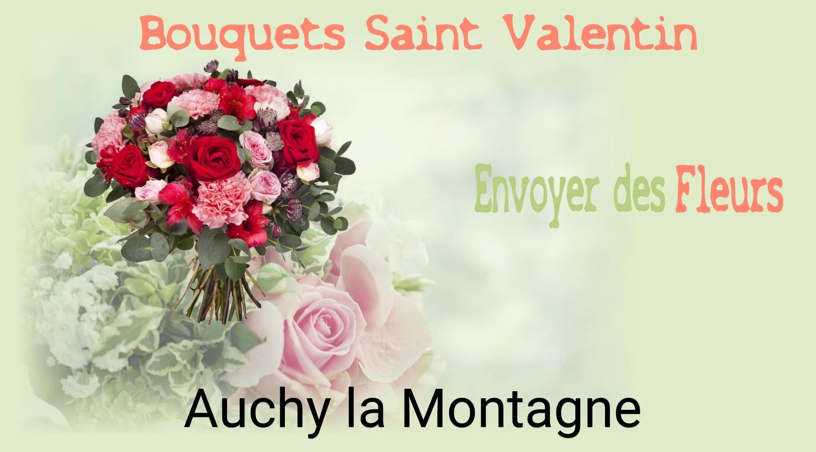Roses de Saint-Valentin livrées à Auchy-la-Montagne